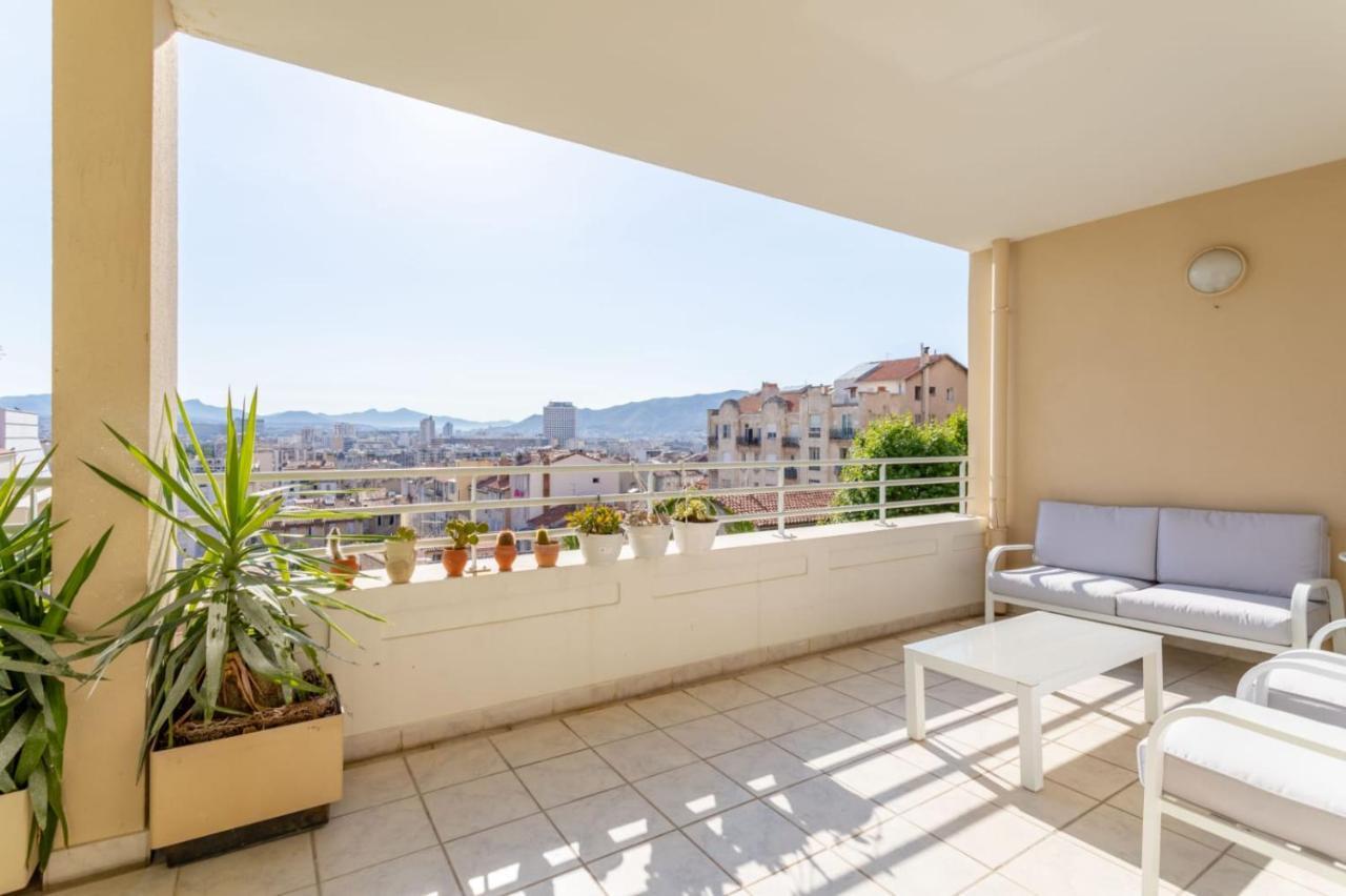 Appartement Standing Marseille 2 Chambres 6 Pers Clim Parking Jo Εξωτερικό φωτογραφία
